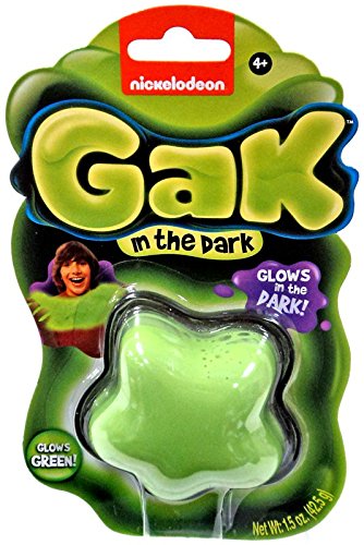 Viacom Nickelodeon Gak Glow in the Dark Glows Green