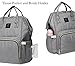 Land Diaper Bag Backpack for Baby Boys and Girls Travel Maternity Nappy Bag for Mom and Dad,Black