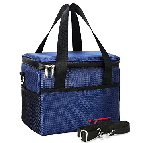 Yiiyaa Lunch Box Insulated Tote Cooler Bag Reusable