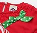 Kids Baby Girls Christmas Santa Claus Striped T-shirt Tops Flares Pants Outfits size 100/2-3Years (Santa Claus)