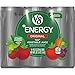 V8 +Energy Healthy Energy Drink, Natural Energy from Tea, 100% Vegetable Juice, 8 Oz Can, 6 Count