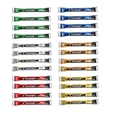 Cyalume SnapLight 6″ Industrial Grade Light Sticks, Glow Sticks, Multi-Color 12 Pack (Green, White, Red, Orange, Yellow, Blue)
