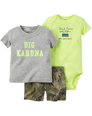 Carter's Baby Boys' 3 Piece Layette Set (Baby)