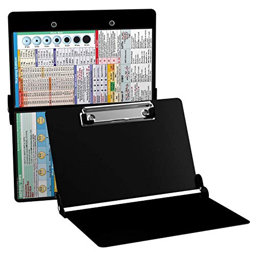 WhiteCoat Clipboard® - Black Nursing Edition