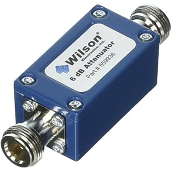 Amazon.com: Wilson Electronics 6 dB Attenuator, N-Female (50 Ohm)