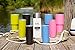 30 oz Stainless Steel Tumbler - Insulated Travel Cup with Lid that Closes and Bonus Straw - Keep Cold or Hot Drinks at the Perfect Temperature for Your One Busy Life (Stainless)