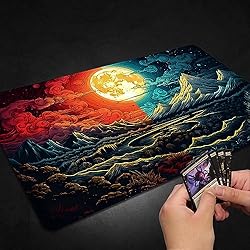 Malqiqi Playmat for MTG, with Free Storage