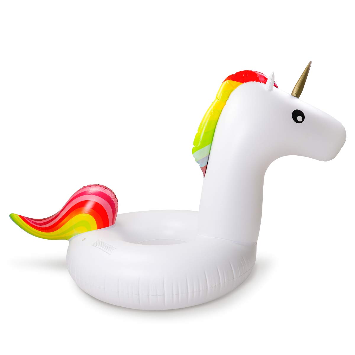 Keenstone Pool Floats Inflatable Unicorn Tube, Pool Float, Fun Beach Floaties, Swim Party Toys, Summer Pool Outdoor Pool Toys Float Raft Lounge for Adults & Kids