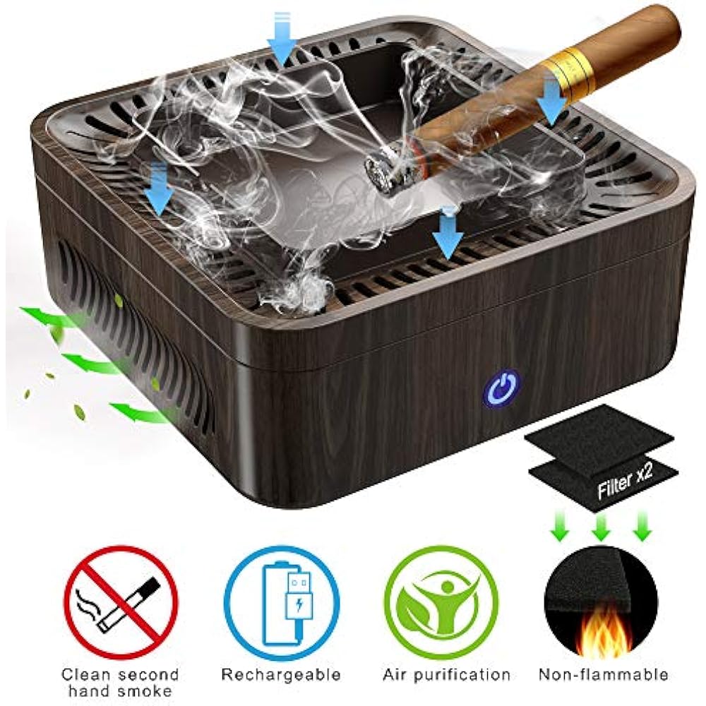 HEPA Air Purifiers Multifunctional Ashtray High Volume Dust Free