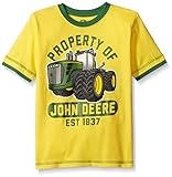 John Deere Little Boys' Property Of, Yellow/Green, 5