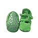 Zutano Cozie Fleece Baby Booties with Grippers 12M (6-12 Months), Apple