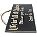 Life is Full of Choices Remove Your Shoes or Scrub The Floor Wood Sign. Perfect for Front Door and Porch- Housewarming Gift for New Home Owners