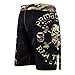 Pride or Die Raw Training Camp Jungle Shorts - Black-Jungle Camo - Large