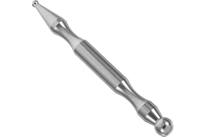 OSALADI Stainless Steel Manual Trigger Point Massage Rod for Adults with Portable Bag for Neck and Back