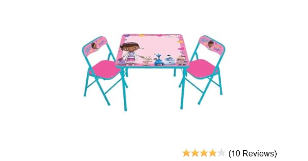 doc mcstuffins table and chairs