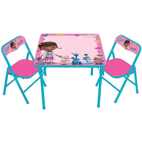 doc mcstuffins table and chairs
