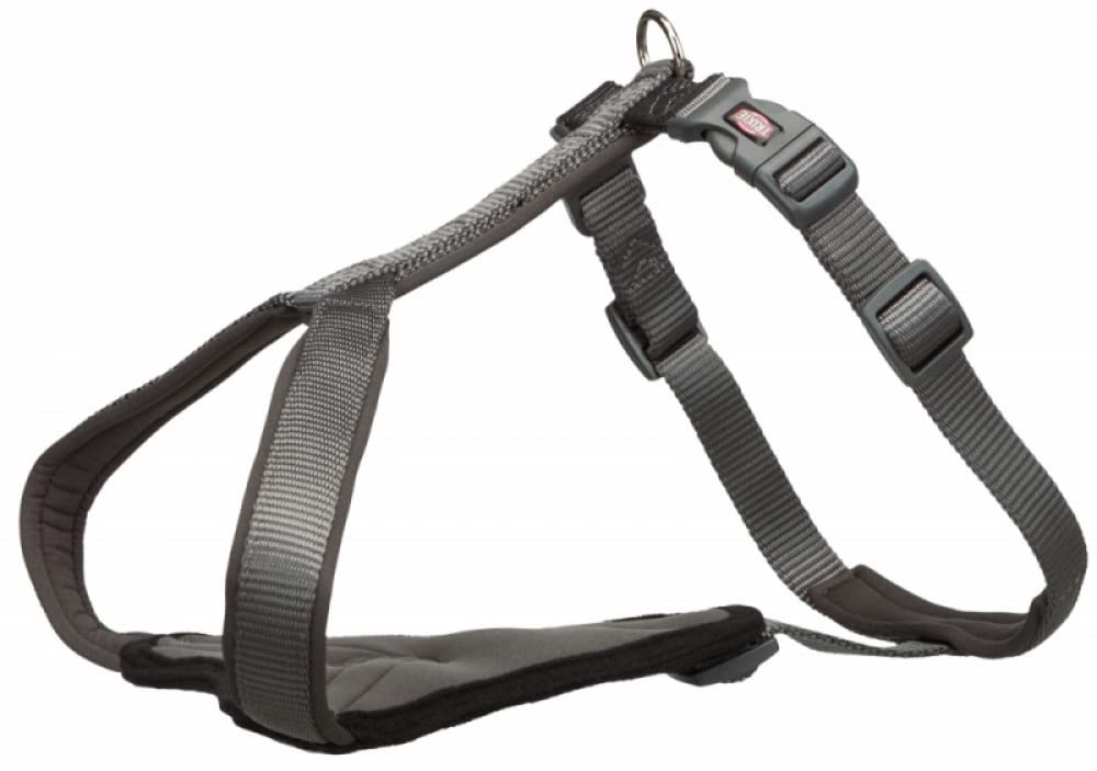 Trixie Premium Dog Harness, Graphite, M/L