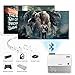 Wireless Bluetooth LED HD Android Projector 4400 Lumens LCD WXGA Bluetooth Wifi Airplay HDMI Home Theater Proyectors 1080P Speakers Zoom for Indoor Outdoor Movies Game TV USB DVD Smartphone Xbox iPadthumb 4