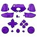 Mod Freakz Xbox One Controller Complete Button Set Solid Purple