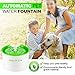 Automatic Pet Water Fountain,Cat Flower Water Fountain Drinking Bowl - 1.6L Comes with 3 Filters
