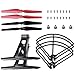 Holy Stone HS400 RC Drone Quadcopter Spare Parts Crash Pack (1 Blade Set + 1 Propeller Guard Set + 1 Landing Gear Set+ Screws)