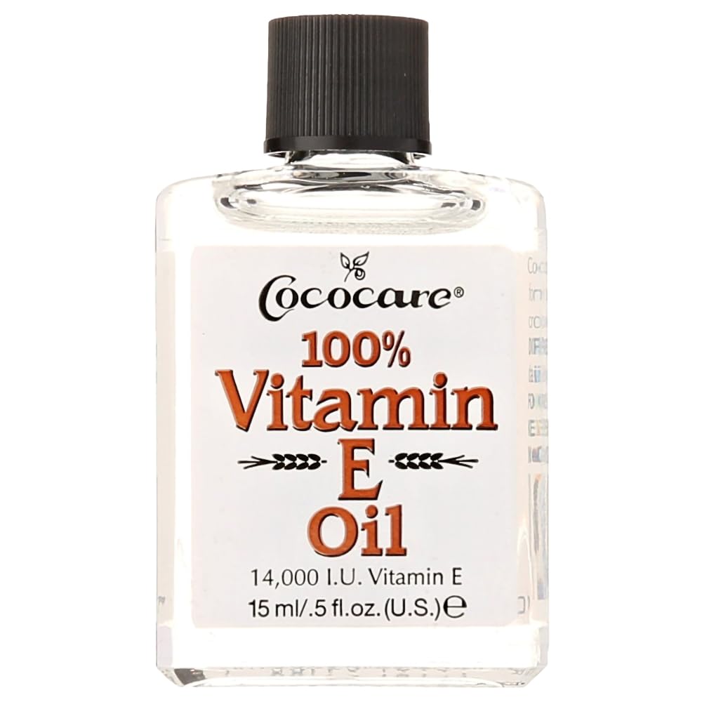Cococare Vitamin E Oil, 14000 LU, 0.5 Fluid Ounce
