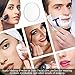 Gotofine 7X Magnifying mirror with suction cups, Use for Makeup Application - Tweezing and Blackhead/Blemish Removal- with 2 Suction Cups and Hanging Hole for Easy Mounting, Clear & Transparent