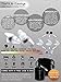 Noise Reduction and Hearing Protection Earplugs - High Fidelity Ear Plugs with 23dB SNR for Musicians Concerts Motorcycles Travel by Planes Shooting Noisy Environment 3 Sizes Fit for Full Age Reusable