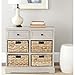 SAFAVIEH American Homes Collection Herman Vintage Grey Storage Unit
