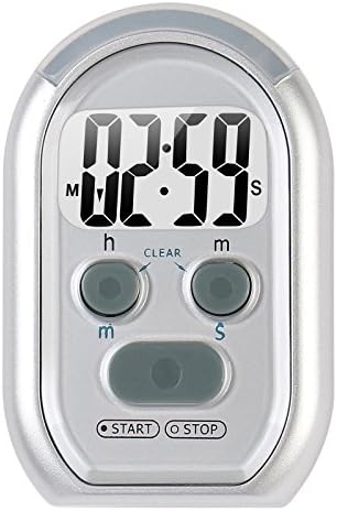 Vibrating Timer VT168 Silver Application in Kitchen Yoga Medical and Study etc