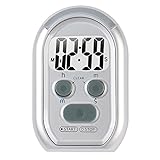 Vibrating Timer VT168 Silver Application in Kitchen Yoga Medical and Study etc