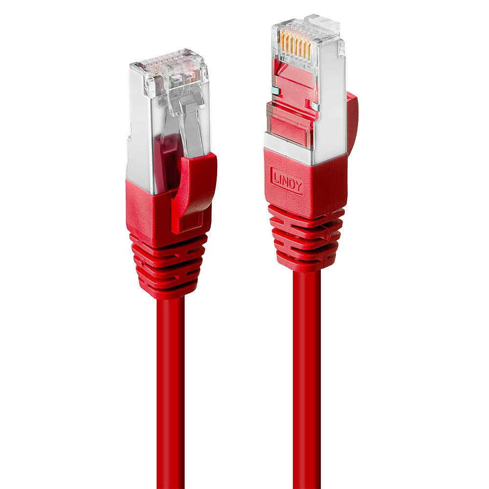 Lindy network patch cable CAT. 6 LSOH S/FTP PIMF, Copper, 500MHZ, Red, 30 m