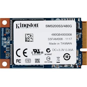 Kingston Digital 2-Inch 480GB SSDNow mS200 mSATA (6Gbps) Solid State Drive for Notebooks Tablets and Ultrabooks SMS200S3/480G