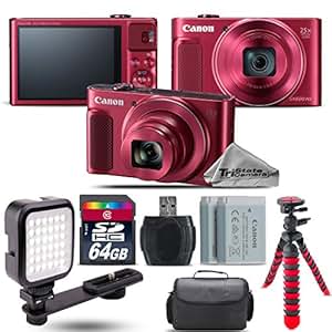 Amazon.com : Canon PowerShot SX620 HS Digital Camera (Red