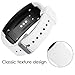 OenFoto Compatible Gear Fit2 Pro/Fit2 Band, Replacement Silicone Accessories Strap Samsung Gear Fit2 Pro SM-R365/Gear Fit2 SM-R360 Smartwatch -White