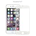 4.7 Inch iPhone 7 White Front Outer Lens Glass Screen Replacement, CrazyFire Repair Kit Include Screen Lens Glass+1MM Adhesive Tape+Tools Kit+1 Pair Tweezers+1 Roll Micro Wire Screen Seperator