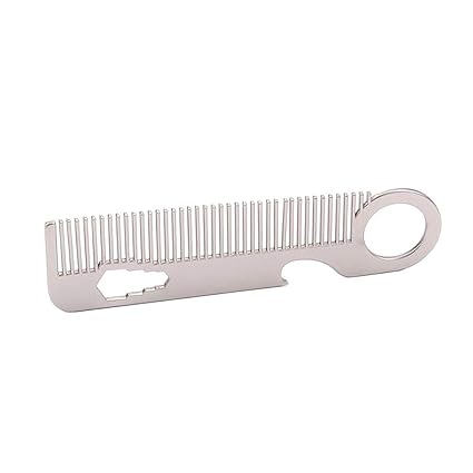 Hombres de viajes Estilismo peine peine Barba mini portátil ...