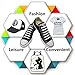 Joyshare 1 Set No Tie Lazy Silicone Rubber Elastic Shoelace,Sneaker Shoe Laces Running Shoelaces,Athletic Shoe Laces- Colorful (White, Kids/12pcs)