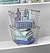 Spectrum Diversified Scoop Stacking Storage Basket, Medium, Satin Nickel (03277)