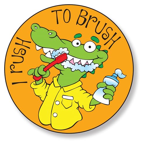 ZOCO - Brush Your Teeth Stickers (400 Count) - I Went to The Dentist, Dental Office Toys for Kids - 2