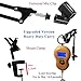 Etubby Upgraded Microphone Suspension Boom Scissor Arm Stand Adjustable Studio Desktop Mic Clip Holder for Blue Yeti, Snowball & Other Microphones