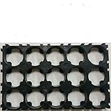 2x18650 Battery Cell Spacer Radiating Shell EV Pack Plastic Heat Holder 18.4 (35 hole)