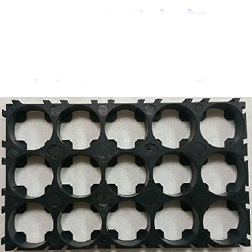 2x18650 Battery Cell Spacer Radiating Shell EV Pack Plastic Heat Holder 18.4 (3*5 hole)