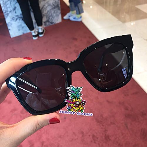 New Gentle Women Sunglasses V Brand Dreamer Hoff 01 for gental Monster Sunglasses-Black Frame Black Lenses