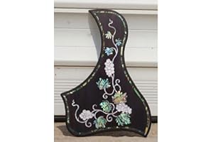 YANSHENG Soild Rosewood Pickguard Abalone Inlay for Wood Classical Folk Acoustic Guitar Accessories