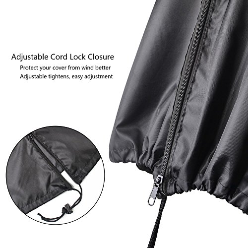 image for ieGeek Outdoor Umbrella Covers, Waterproof Parasol Umbrella Storage Ba