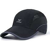 kozinu Running Hat Mesh Sports Cap Lightweight Quick Drying Runner Cap for Men Women
