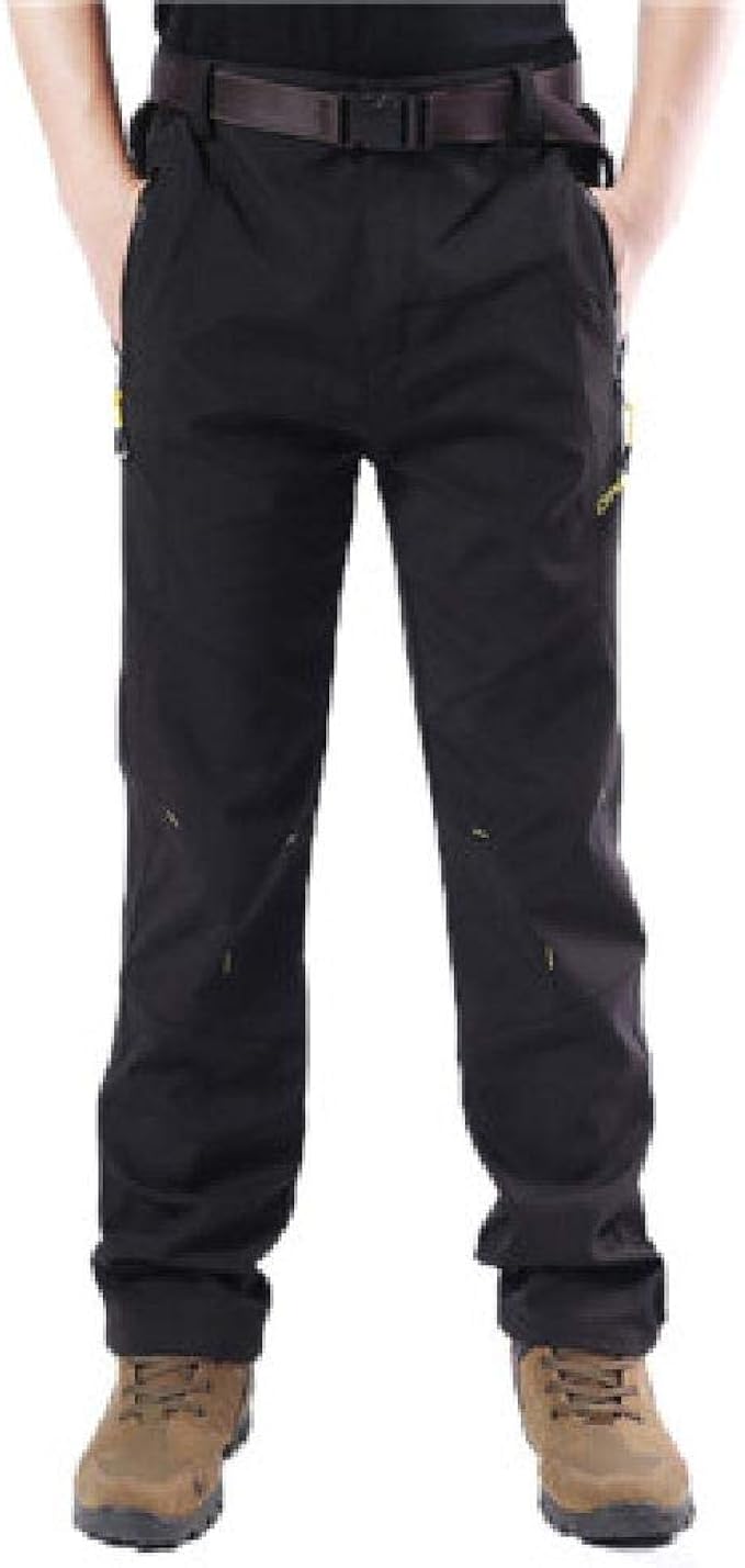 LILIZHAN Men Thermal Outdoor Hiking Pants Waterproof Camping Trekking Trousers Sport Mountain