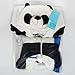 Idgirl Unisex-baby Winter Flannel Romper Panda Outfits Suit (100CM (13-18months), Panda)
