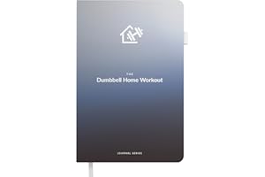 HABIT NEST The Dumbbell Home Workout Journal. 13-Week Program. Fitness Planner,Fitness Journal,Workout Notebook.